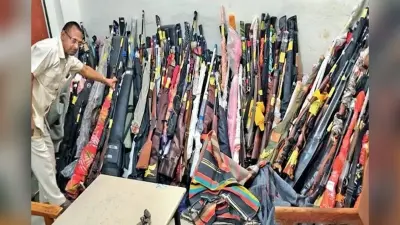 UP News : मुरादाबाद के थानों में करोड़ों के हथियार फांक रहे धूल, नहीं लेने आ रहे लाइसेंसधारी, जानें कारण