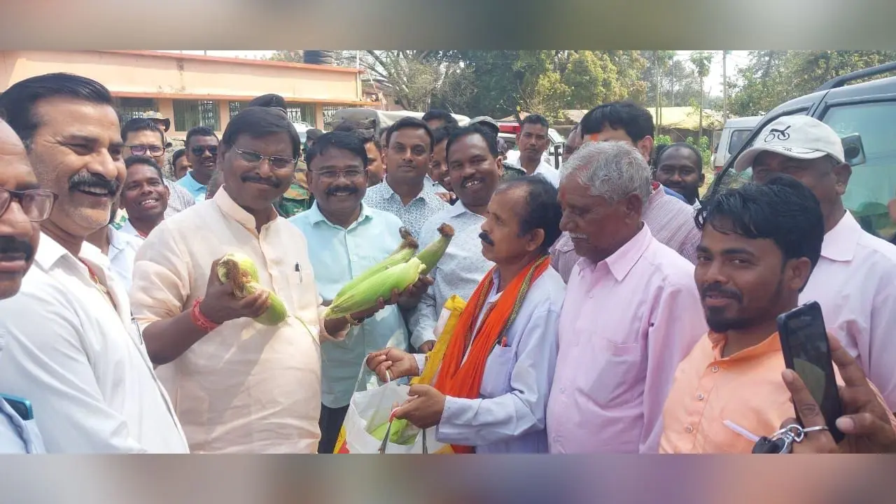 मकई की खेती करें किसान, एमएसपी पर खरीदेगी केंद्र सरकार, सरायकेला-खरसावां में बोले अर्जुन मुंडा