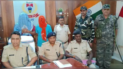 दो अपराधी गिरफ्तार, हथियार बरामद