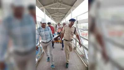 चलती ट्रेन में की चढ़ने की कोशिश, दोनों पैर कटा
