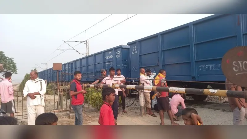 जयमूर्तिनगर में माल ट्रेन का इंजन फेल. ढाई घंटे बाधित रहा परिचालन