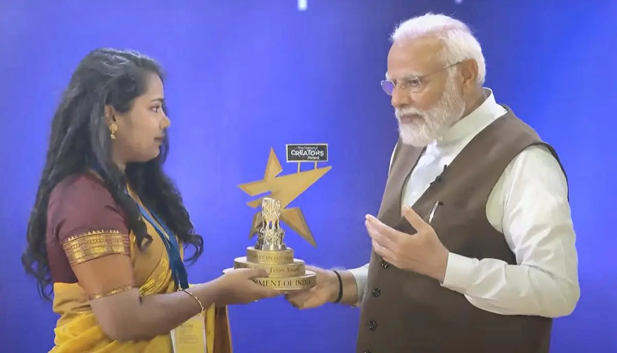 National Creators Award: पीएम मोदी ने की ‘क्रिएट ऑन इंडिया मूवमेंट’ की शुरुआत, कंटेंट क्रिएटर्स को बांटे पुरस्कार