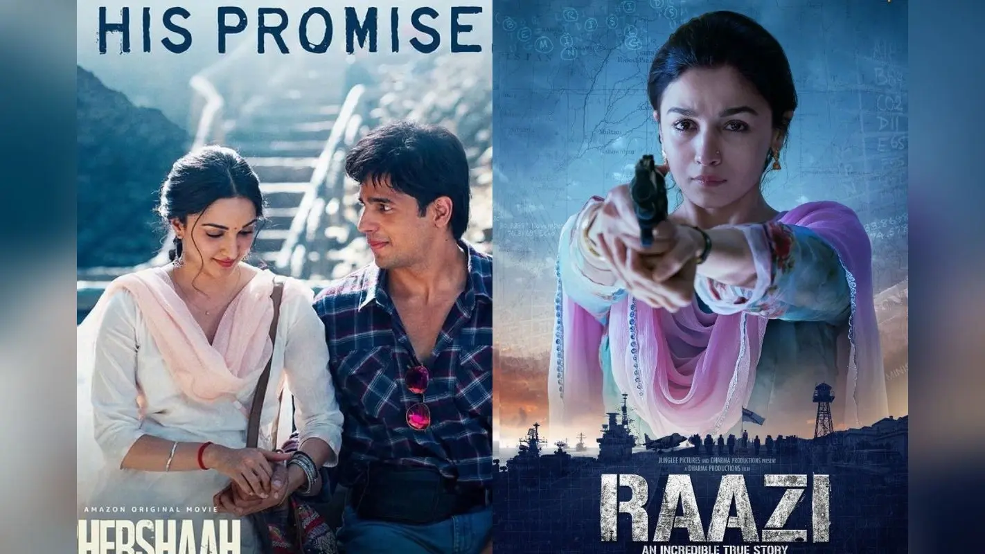 Shershaah से लेकर Raazi तक, रियल लवस्टोरी पर बेस्ड इन फिल्मों को देखकर हो जाएंगे इमोशनल