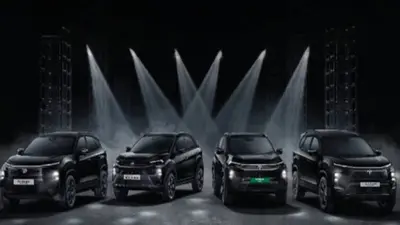 नागिन लुक में ग्राहकों को लुभाने आई Tata Dark Edition Cars