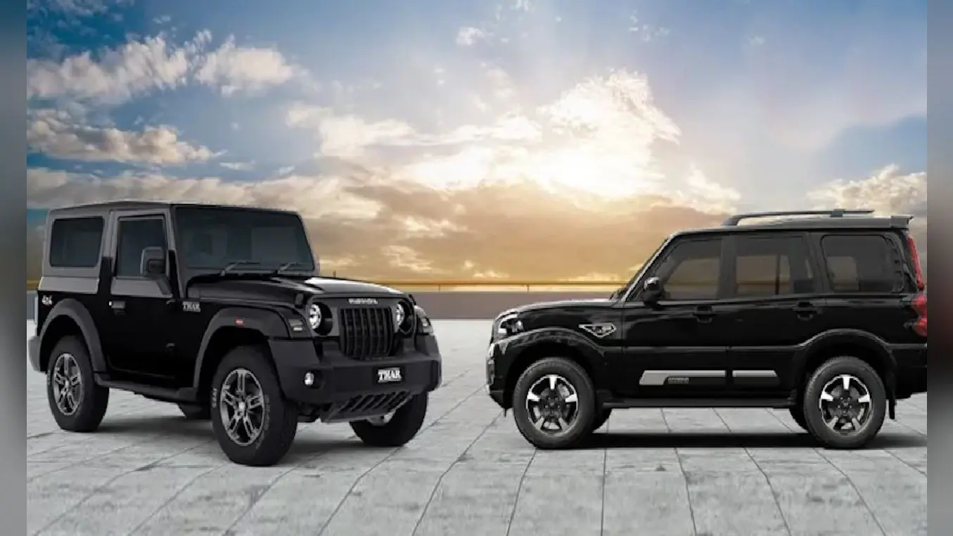 स्टील्थ ब्लैक कलर में आ गई Mahindra Thar और Scorpio Classic