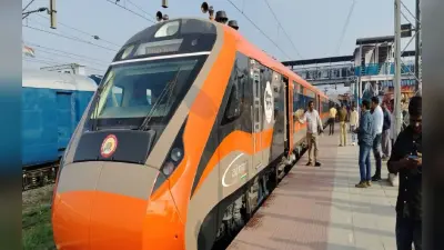 Vande Bharat Train: 160 KM/H की रफ्तार से दौड़ रही वंदे भारत के थम गए पहिए… सफल रहा कवच प्रणाली का परीक्षण