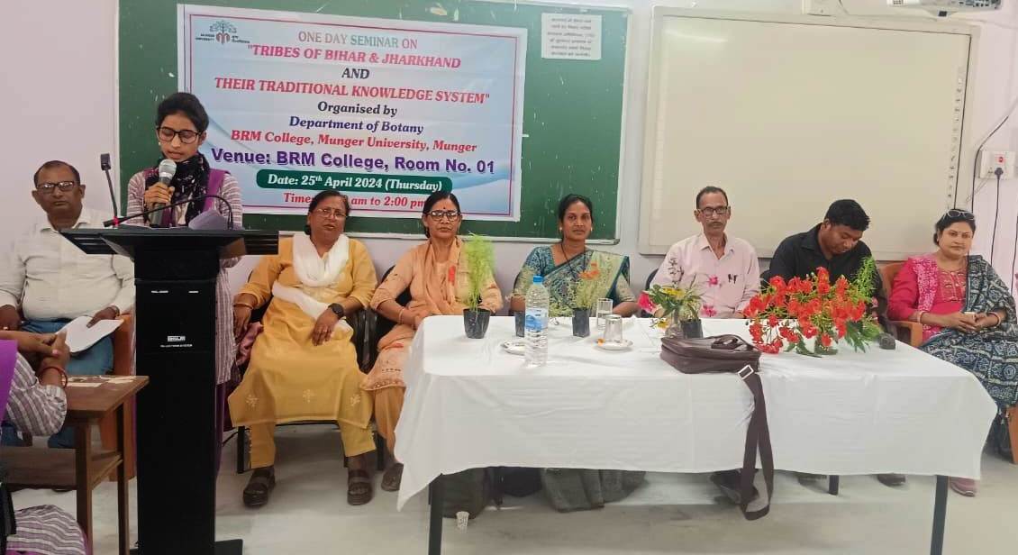 बिहार एवं झारखंड के आदिवासी एवं उनके परंपरागत ज्ञान प्रणाली विषय पर हुई संगोष्ठी