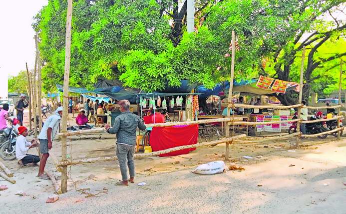 छपरा में नामांकन को लेकर दो दर्जन मजिस्ट्रेट तैनात