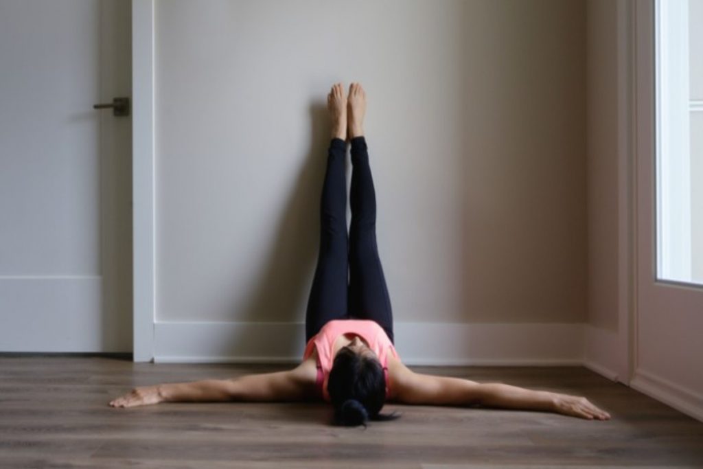 Legs Against Wall