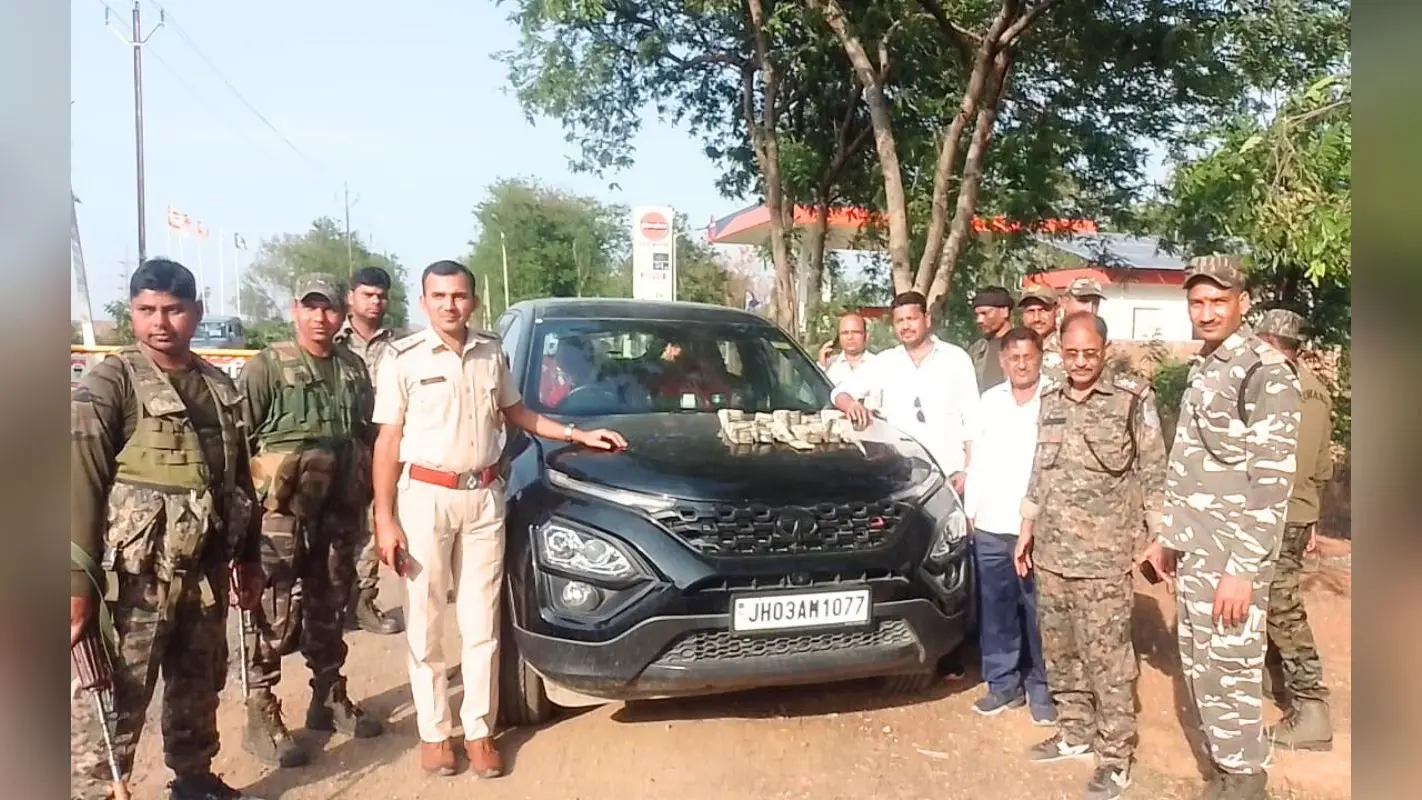 झारखंड में लोकसभा चुनाव से पहले पुलिस ने दो जिलों से जब्त किए 36,56,900 रुपए