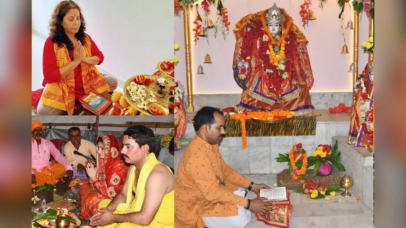 Chaitra Navratri 2024: बोकारो में कलश स्थापना के साथ वासंतिक नवरात्र शुरू, आदिशक्ति की आस्था और भक्ति में डूबे श्रद्धालु
