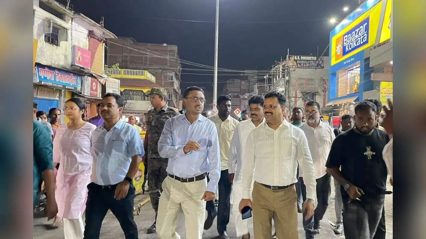 गिरिडीह में रामनवमी को लेकर एसपी ने लिया सुरक्षा-व्यवस्था का जायजा, लोगों से की ये अपील