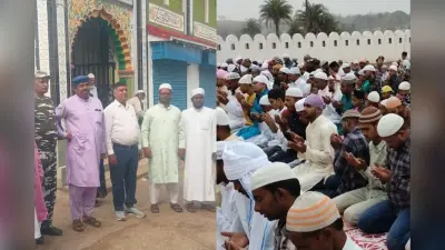 गिरिडीह में दिखा ईद का उल्लास, अकीदतमंदों ने ईदगाह व मस्जिदों में नमाज अदा कर दी बधाई