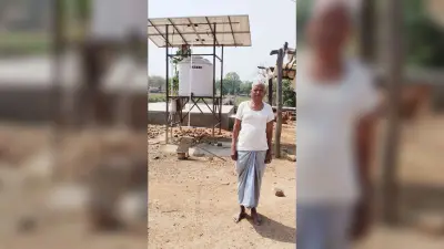 कसियाडीह गांव में जलमीनार खराब