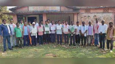 मानकी मुंडा संघ डुमरिया प्रखंड समिति के अध्यक्ष बने सुरा पूर्ति