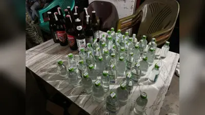 अवैध शराब के 60 बोतल के साथ एक व्यक्ति गिरफ्तार
