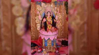 परसाबाद में मां मथुरासिनी महोत्सव को लेकर निकली शोभायात्रा