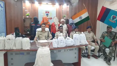 दो करोड़ 30 लाख के अफीम व डोडा के साथ चार तस्कर गिरफ्तार