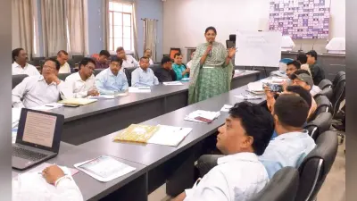 मास्टर ट्रेनरों को दिया गया प्रशिक्षण