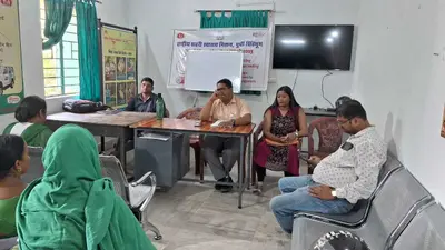 मानगो शहरी स्वास्थ्य केंद्र में समीक्षा