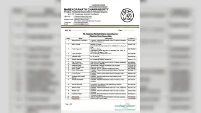 चुनाव कोर कमेटी में हिंदी प्रकोष्ठ के जिलाध्यक्ष को किया शामिल