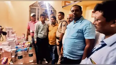 अवैध गोदाम से हो रही थी नशीली दवाओं की सप्लाइ, छापेमारी के बाद लाखों की दवाएं जब्त, दो गिरफ्तार