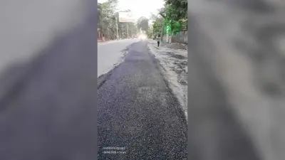 सर्कुलर रोड के रेस्टोरेशन का काम शुरू, धूल से मिलेगी निजात