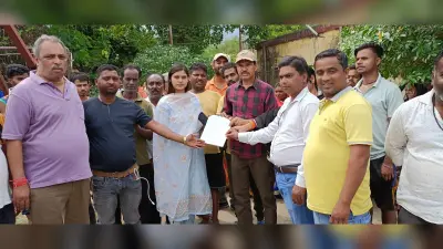गांव में हाइवोल्ट तार गिरा, महिला झुलसी