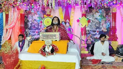 भागवत कथा में महाभारत युद्ध का किया गया वर्णन