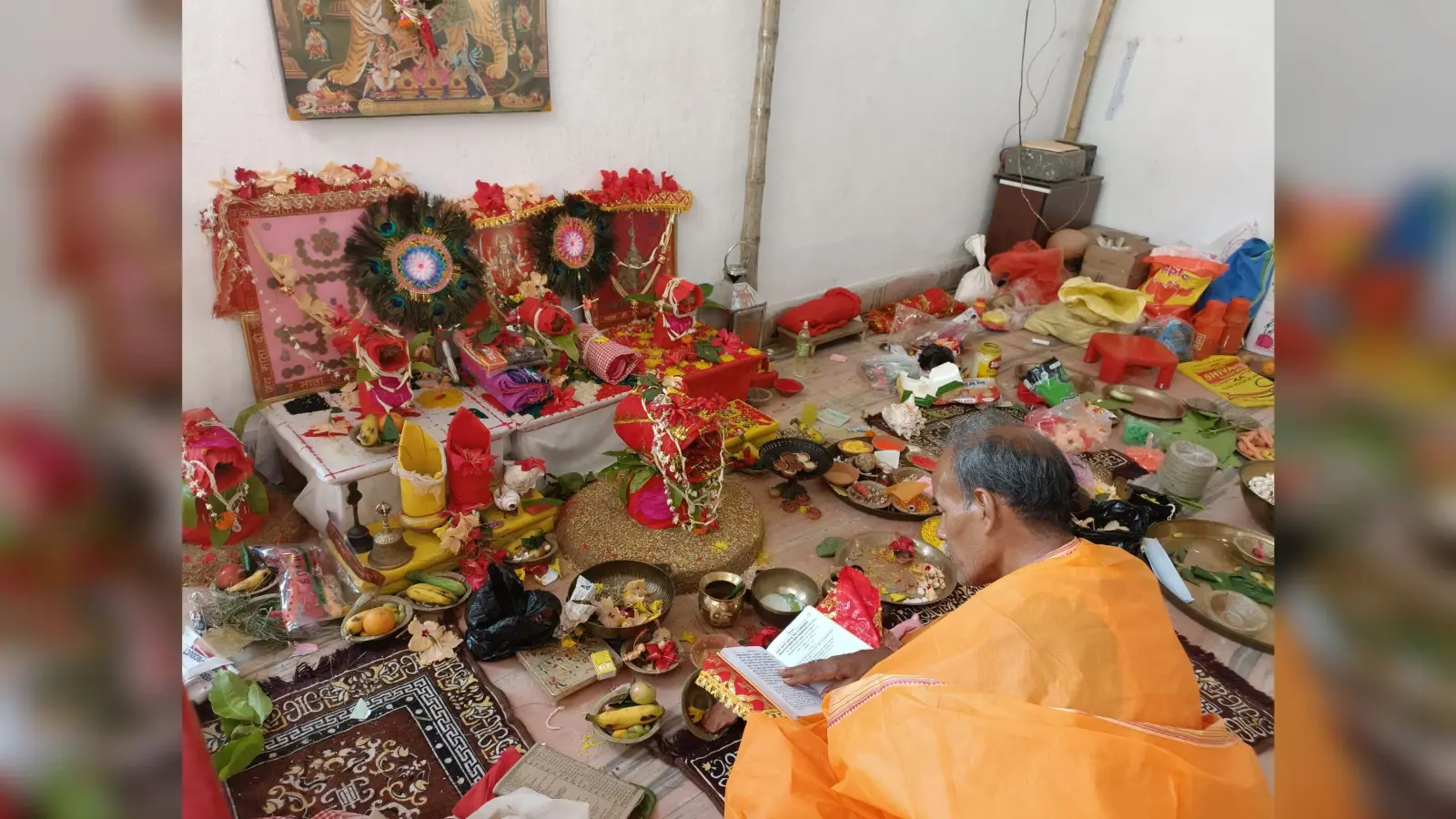 कलश स्थापना के साथ चैत्र नवरात्र शुरू