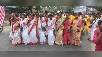 संताली परंपरा, संस्कृति व सभ्यता का प्रतीक है सरहुल