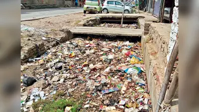 खनुआ नाले के 70 फीसदी हिस्सों की अबतक नहीं हुई उड़ाही