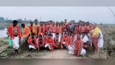 पंचेत व बलियापुर के गांवों में चड़क पूजा शुरू