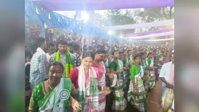 दिशोम जाहेरगाढ़ में मनाया बाहा महोत्सव