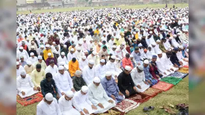 रिश्तों में घुली सेवइयों की मिठास, सबने मिलकर मनायी खुशियां, गले लगकर कहा-ईद मुबारक