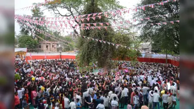 सिरमटोली में सरहुल शोभायात्रा का स्वागत