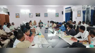 मतदान की तैयारी का लिया जायजा