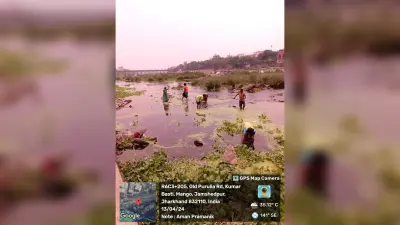 सुवर्णरेखा नदी के छठ घाटों की सफाई पूरी