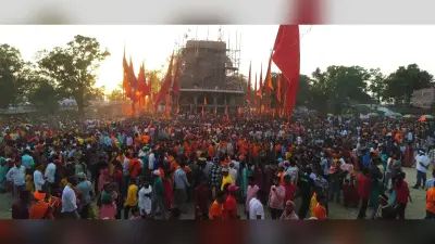 रातू में श्रद्धा व उल्लास के साथ मना रामनवमी