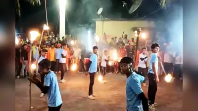 रामनवमी पर खिलाड़ियों ने करतब दिखाकर मोहा सबका मन