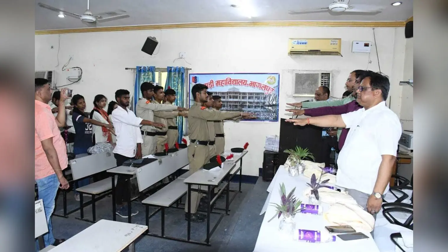 मारवाड़ी कॉलेज में मतदाता जागरूकता कार्यक्रम का हुआ आयोजन, दिलायी गयी शपथ