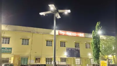 प्रभात इम्पैक्ट :: खबर छपते के साथ बना तीन महीने से बंद हाई मास्ट लाइट