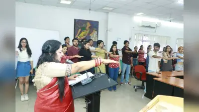 कैंपस : निफ्ट में चलाया गया मतदाता जागरूकता अभियान