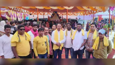 चैनपुर : हरिनाम संकीर्तन का समापन, समृद्धि मांगी