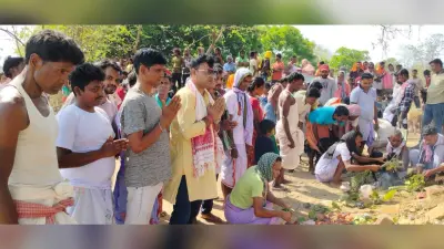 सुंदरपुर : सूख-समृद्धि की कामना को सरहुल पूजा की