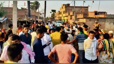 विवाद छुड़ाने आये दुल्हन के ससुर की मौत