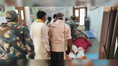 दुल्हिनबाजार में बस व स्कॉर्पियो में टक्कर, दर्जनों घायल, छह रेफर