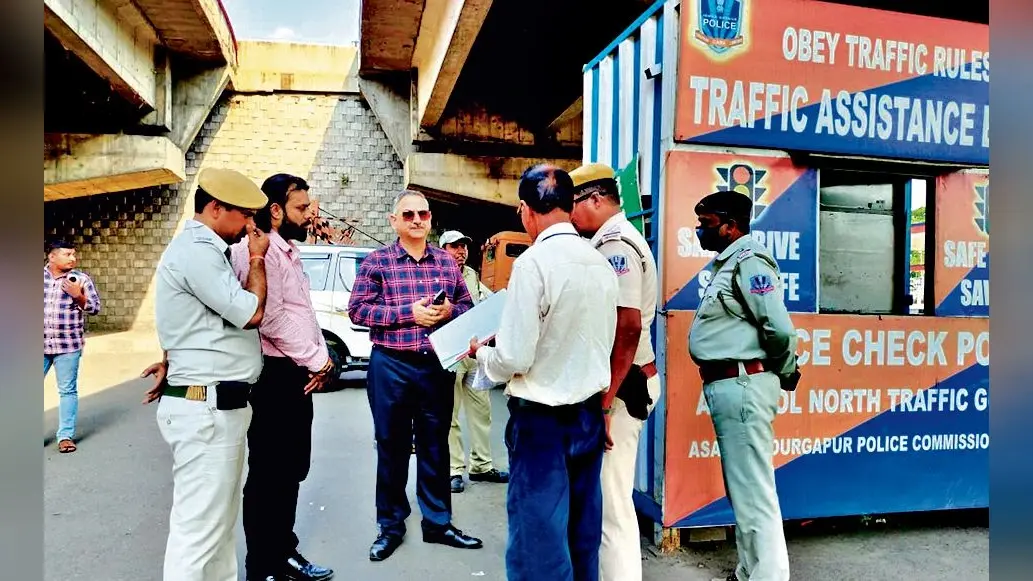 नाका चेकिंग पॉइंट्स का पर्यवेक्षक-व्यय ने किया दौरा
