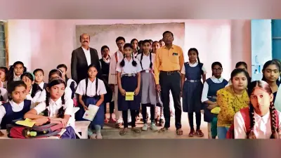 स्कूल में रैगिंग की रोकथाम व पानी के बचाव को लेकर छात्राओं को किया गया जागरूक
