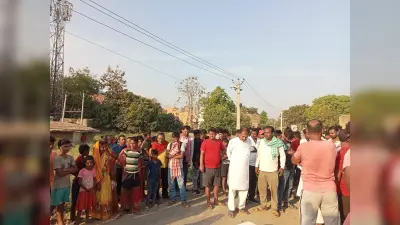 पानी के टैंकर से कुचल छात्रा की मौत, चार घंटे एनएच-80 जाम